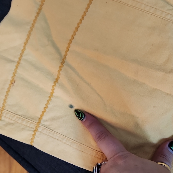 Vintage 60's 70's Short Sleeve And Skirt Safari Fashion Matching Set Sz11/12 - Picture 15 of 16